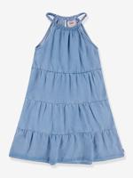 Lange jurk met ruches Halter Tiered Dress LEVI'S® lichtblauw - thumbnail