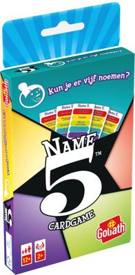 Goliath Games Goliath name 5 nl kaartspel Goliath Games Goliath name 5 nl kaartspel