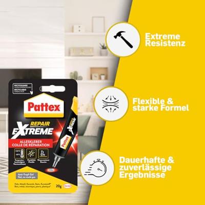 Pattex REPAIR EXTREME Kunststoflijm PRXG2 20 g
