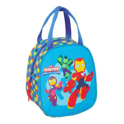 Thermische Snacktas Iron Man Multicolour 19 x 22 x 14 cm