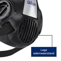 Dräger X-plore 3500 (Halfgelaatsmasker - L) - thumbnail