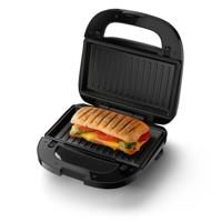 Tosti apparaat Philips SERIE 5000 Zwart/Zilverkleurig 750 W - thumbnail