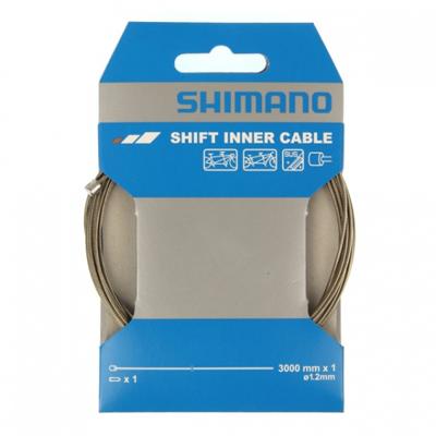 Shimano tandem stainless steel sus shift inner cable 1.2mm x 3000mm