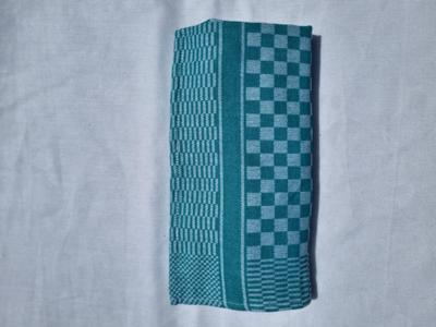 Ręczniki kuchenne, zielono-biała kratka, 65x65 cm, 100% bawełna, Treb WS