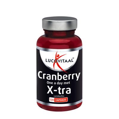 Lucovitaal Cranberry met X-tra Lactobacillus Capsules