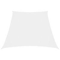 Zonnescherm trapezium 3/4x2 m oxford stof wit - thumbnail