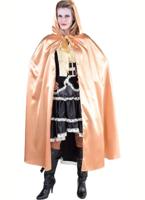 Cape met capuchon goud - thumbnail