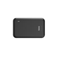 Hama Pocket 10 Power Pack 10000 mAh Outputs 2x USB-A Powerbank Grijs - thumbnail