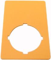 Eaton M22-XZK 216470 Opschriftbord Voor noodstop (b x h) 33 mm x 50 mm Zonder markering Geel 1 stuk(s) Piece - thumbnail