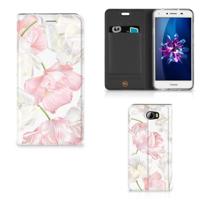 Huawei Y5 2 | Y6 Compact Smart Cover Lovely Flowers - thumbnail