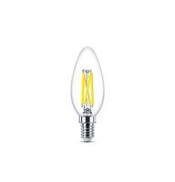 Signify 44941100 Gloeilamp-lamp Energielabel D (A - G) E14 Kaars 3.4 W Warmwit (Ø x l) 35 mm x 97 mm 1 stuk(s) - thumbnail