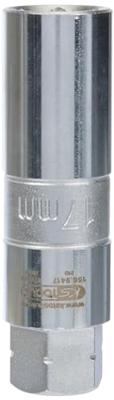 KS Tools 150.9417 Schokdemperbuitenzeskant-contrahouder-steekdop, 17 mm KS Tools 150.9417 Schokdemperbuitenzeskant-contrahouder-steekdop, 17 mm