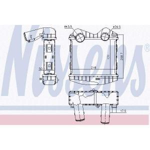 Interkoeler, tussenkoeler 96893