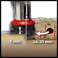 Einhell GE-DP 7535 N LL ECO 4181600 Dompelpomp voor vervuild water Met meerdere standen 18500 l/h 9 m - thumbnail