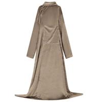 VidaXL Deken hoodie kameel f flanel - thumbnail