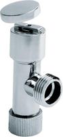 Bonfix Beluchterkranen T-beluchter - verchroomd 1/2 - binnendraad x buitendraad - thumbnail