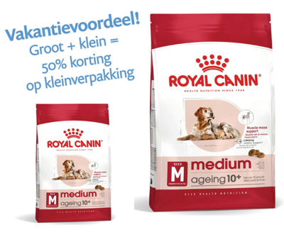 Royal Canin Medium Ageing 10+ hondenvoer 15 kg