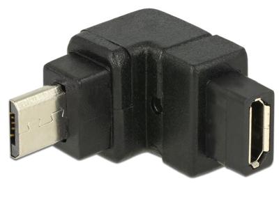 DeLOCK USB2.0Micro-B/USB2.0Micro-B Zwart DeLOCK USB2.0Micro-B/USB2.0Micro-B Zwart