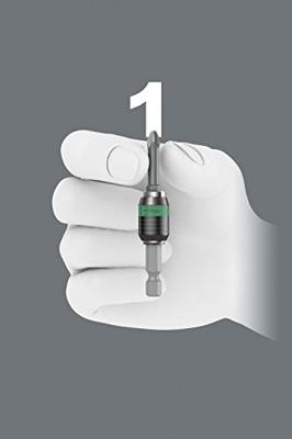 Wera 813 R Bits-Handhouder met Rapidaptor Snelwisselhouder, 1/4 duim x 90 mm - 1 stuk(s) - 05051272001 - thumbnail