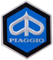 RMS badge stickers hexagonal piaggio - thumbnail