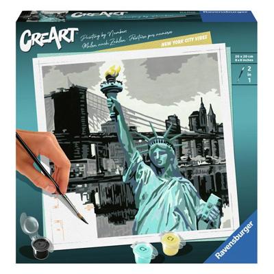 Ravensburger Schilderen Op Nummer Ravensburger creart schilderen op nummer - new york city