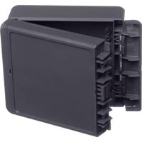 Bopla Bocube B 141306 ABS-7024 96033224 Industriële behuizing 125 x 151 x 60 ABS Grafietgrijs (RAL 7024) 1 stuk(s) - thumbnail