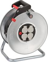 Brennenstuhl 1195066 Kabelhaspel 50.00 m Zwart Randaarde stekker - thumbnail