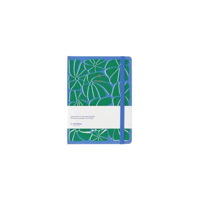 Notitieboek A5 blauw/groen A-Journal