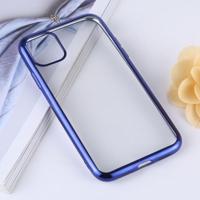 Transparante TPU anti-drop en waterdichte mobiele telefoon beschermende case voor iPhone XIR (2019) (blauw) - thumbnail