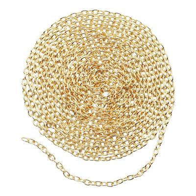 Creativ Company Jasseron, b: 2 mm, verguld, 2 m/ 1 doos