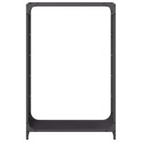 Brandhoutrek 60x28x90 cm koudgewalst staal zwart - thumbnail