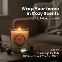 Panier des Sens Relaxing Lavender Geurkaars 180gr - thumbnail