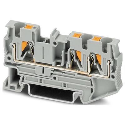 Phoenix Contact 3211771 Doorgangsklem Grijs 50 stuk(s)