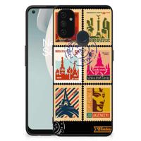 OnePlus Nord N100 TPU Backcover Postzegels - thumbnail