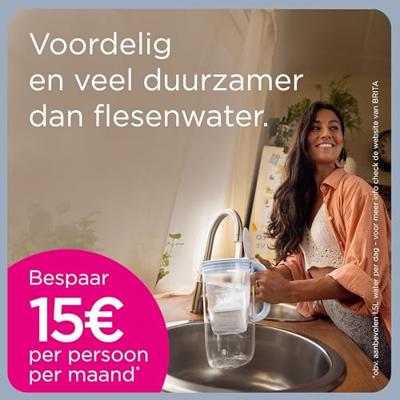 Brita Waterfilterkan Marella Blauw + 1 Maxtra Filterpatroon - thumbnail