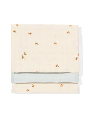 HEMA Hydrofieldoeken 60x60 - 3 stuks