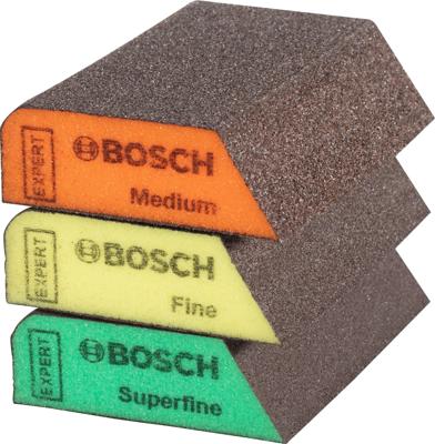 Bosch Accessoires EXPERT Schuurpad Best for Contour middel, 98 x 120 x 13 mm 20st - 2608621924