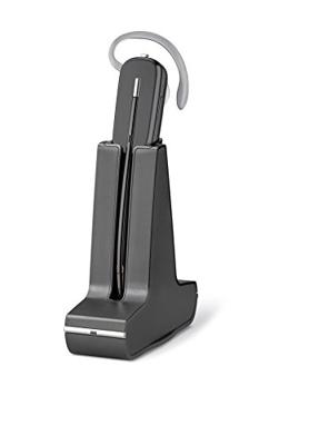 Plantronics — DECT-headset C565 met laadstation (zonder DECT-basis), bereik tot 120 m en gesprekstijd van 7 uur — microfoon met ruisonderdrukking — compatibel met GAP DECT-telefoons — geen Bluetooth