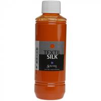 Schjerning Zijdeverf es silk, oranje, 250 ml/ 1 fles - thumbnail