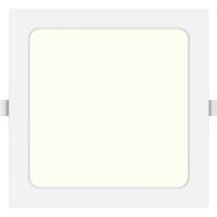 Inbouw LED Downlight Vierkant 15W - Natuurlijk Wit 4000K - Mat Wit - thumbnail