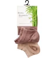 Boru Bamboo 2 paar korte sneaker sokken - Aansluitend - comfort - lage sokken - 40 - Huidskleur - 40 - 40 - 40 - 40 - 40 - 40 - 40 - 40 - - thumbnail