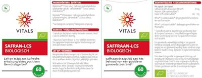 Vitals Saffraan-LCS Capsules