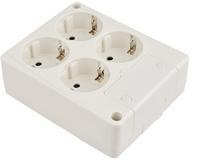 4-voudige Stekkerdoos zonder Schakelaar Solera 8104 - thumbnail