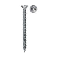 Fischer 670138 Power-Fast II CZF Spaanplaatschroef 3.5 mm 12 mm Kruiskop Pozidriv Staal Galvanisch verzinkt 1000 stuk(s) - thumbnail