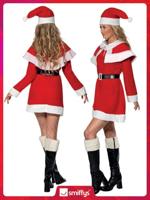 Miss Santa kostuum fleece - thumbnail