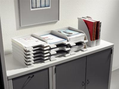 Leitz brievenbakje Plus 5227 Standaard grijs