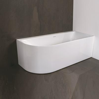 Half Vrijstaand Ligbad Luca Sanitair Primo Acryl 165x75x60 cm Rechts Glans Wit Luca Sanitair Half Vrijstaand Ligbad Luca Sanitair Primo Acryl 165x75x60 cm Rechts Glans Wit Luca Sanitair
