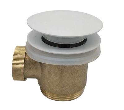 Losse Clickwaste Wiesbaden Luxe Compleet 5/4 tbv Vrijstaand Bad Glans Wit