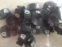 MB zwart/wit 40 voor op kledinghanger - thumbnail