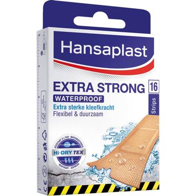 Hansaplast Extra strong waterproof pleisters 8 Stuks